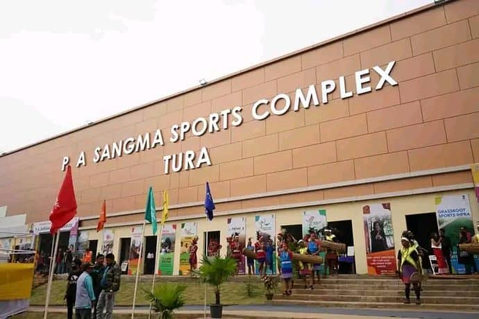CM Meghalaya Conrad Sangma inaugurates PA Sangma stadium in Tura